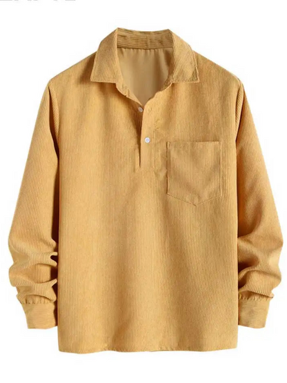 Men's Button Corduroy Shirt