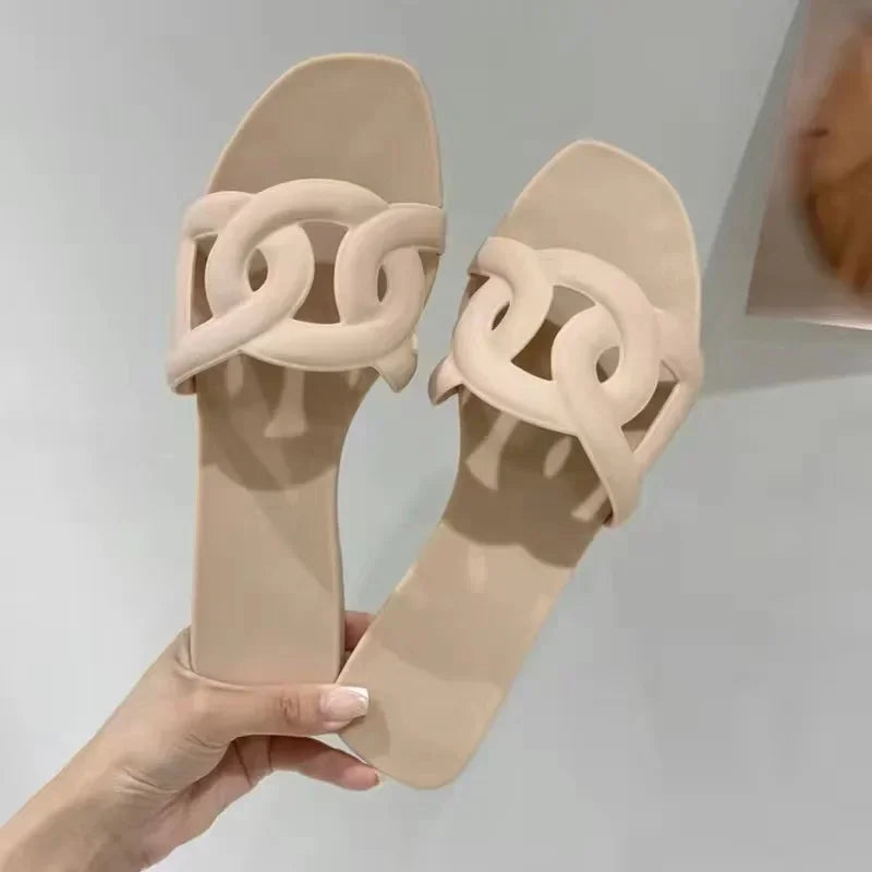 Flat Unique Design Sandals