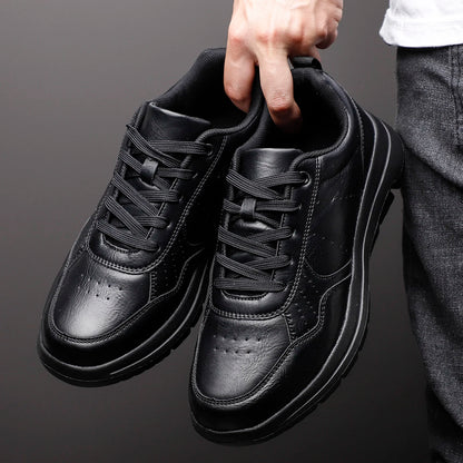 Trendy Leather Sneakers