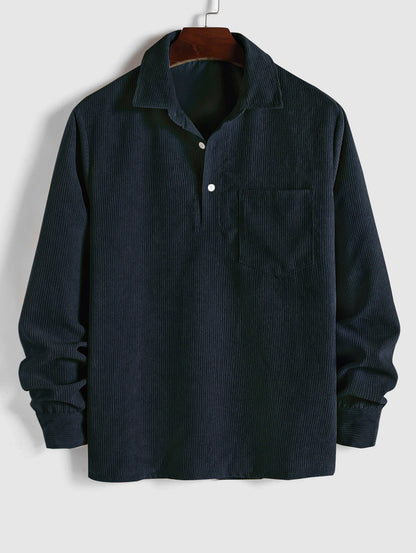 Men's Button Corduroy Shirt